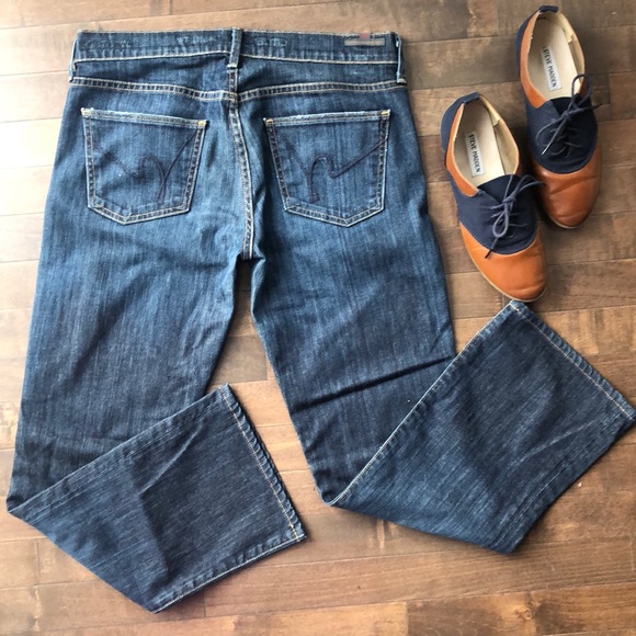 Citizen Of Humanity Blue Kelly Low Rise Bootcut Jeans Size 29 - Picture 8 of 15